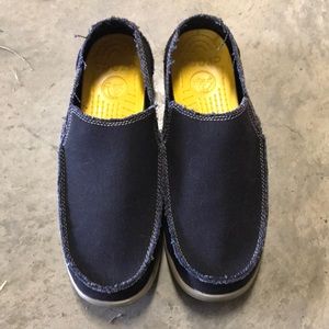 Men’s slip on Navy Crocs